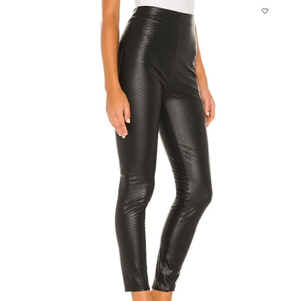Michael Costello x REVOLVE Isa Faux Leather Pant Size S